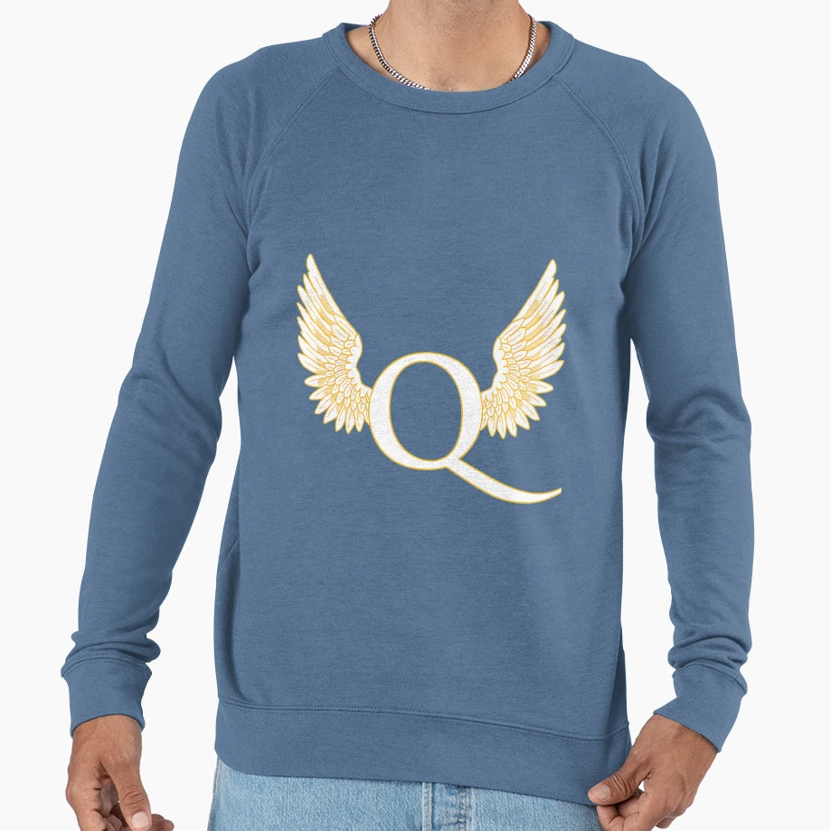 Q Angel Sweatshirt - Trendy Graphic for Adults - T-Shirt, Sweatshirt, Hoodie