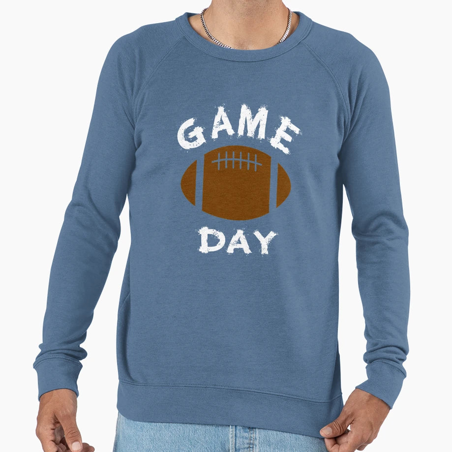 Game Day American Football Lover Sweatshirt - Graphic Print Men Women - T-Shirt, Sweatshirt, Hoodie