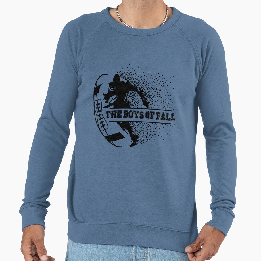 Fall Football Sweatshirt - Trendy Graphic for Adults - T-Shirt, Sweatshirt, Hoodie