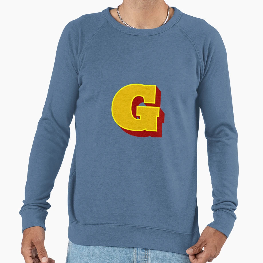 Letter G Street Art Typography Sweatshirt - Unique Graphic Men Women - T-Shirt, Sweatshirt, Hoodie