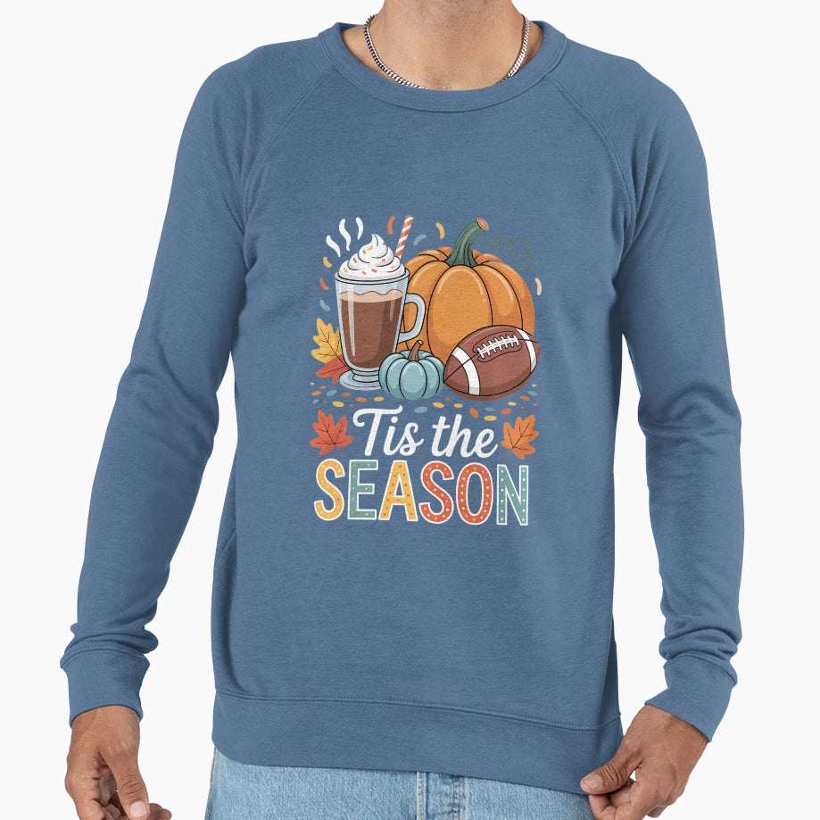 Season Fall Football Autumn Sweatshirt - Casual Everyday Wear for Adults - T-Shirt, Sweatshirt, Hoodie
