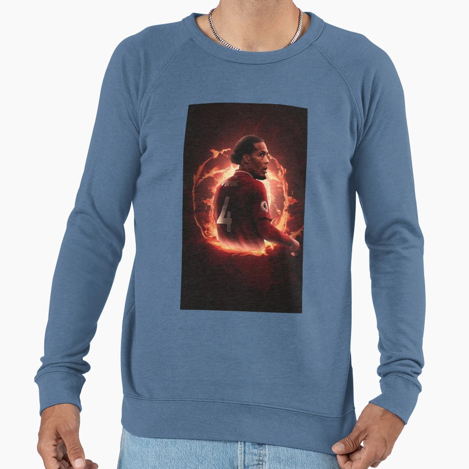 Wallapper Virgil Van Dijk Sweatshirt - Graphic Print for Adults - T-Shirt, Sweatshirt, Hoodie