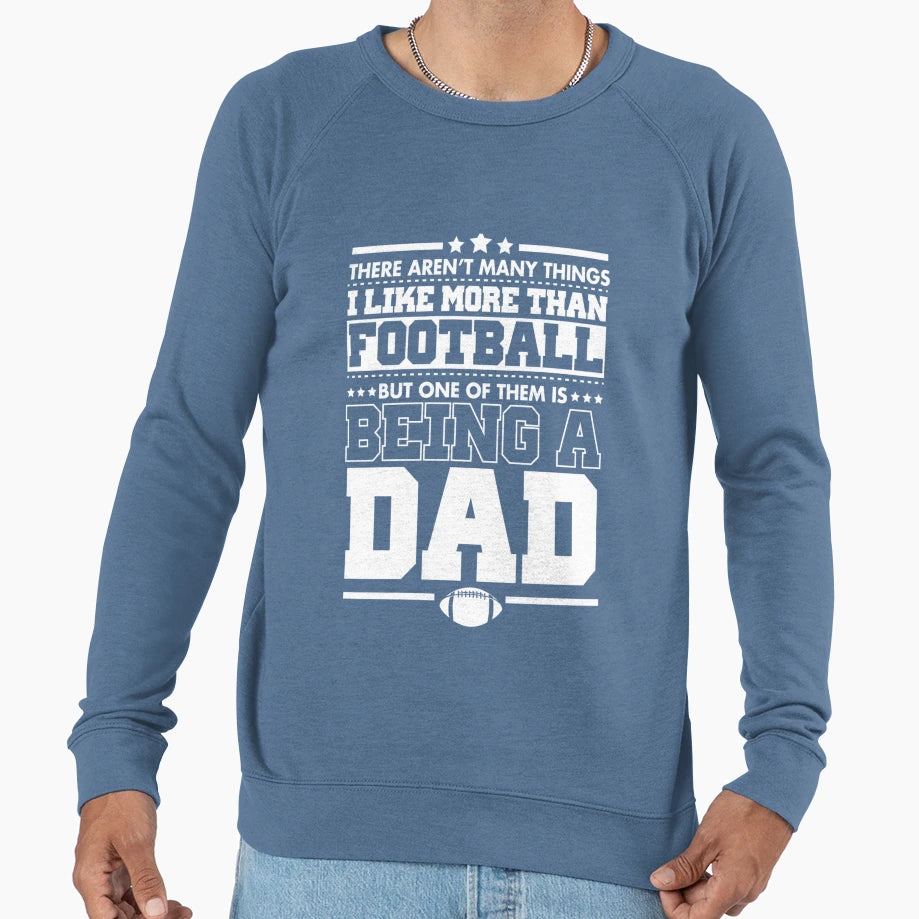 Football Dad T-Shirt - Minimalist Print for Adults - T-Shirt, Sweatshirt, Hoodie