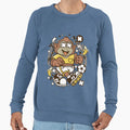 Soccer Monkey Sweatshirt - Trendy Graphic for Adults - T-Shirt, Sweatshirt, Hoodie