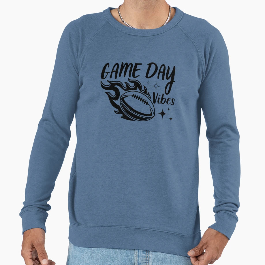 Game Day Vibes Football Soccer Sweatshirt - Streetwear Style Men Women - T-Shirt, Sweatshirt, Hoodie