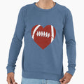 American Football Heart Gift Football Sweatshirt - Streetwear Style Unisex - T-Shirt, Sweatshirt, Hoodie