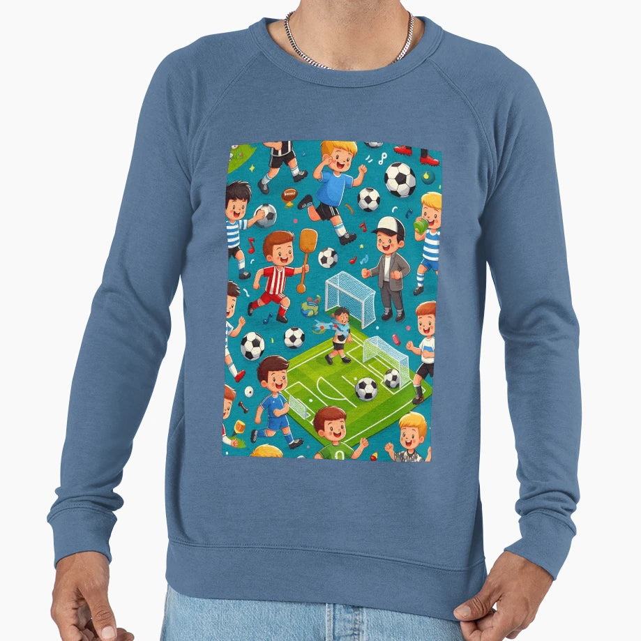 Football Sweatshirt - Custom Art Print Men Women - T-Shirt, Sweatshirt, Hoodie