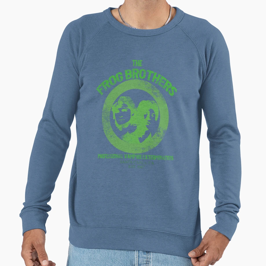 Frog Brothers Vampire Extermination Sweatshirt - Unique Graphic for Adults - T-Shirt, Sweatshirt, Hoodie