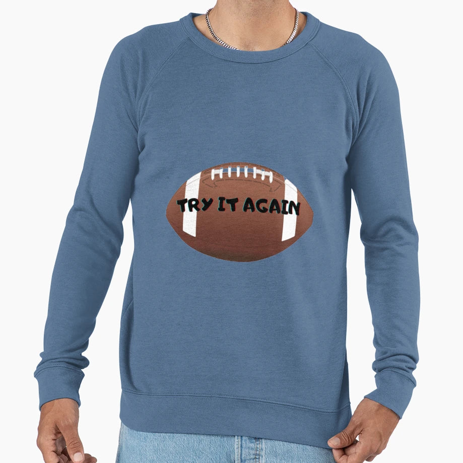 Football Sweatshirt - Graphic Print Unisex - T-Shirt, Sweatshirt, Hoodie