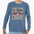Soccer Mama Mom Moma Sweatshirt - Unique Graphic Unisex - T-Shirt, Sweatshirt, Hoodie