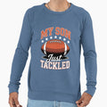 Game Day Football My Son Just Sweatshirt - Aesthetic Graphic for Adults - T-Shirt, Sweatshirt, Hoodie