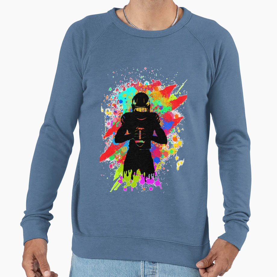 American Football Sweatshirt - Aesthetic Graphic Unisex - T-Shirt, Sweatshirt, Hoodie