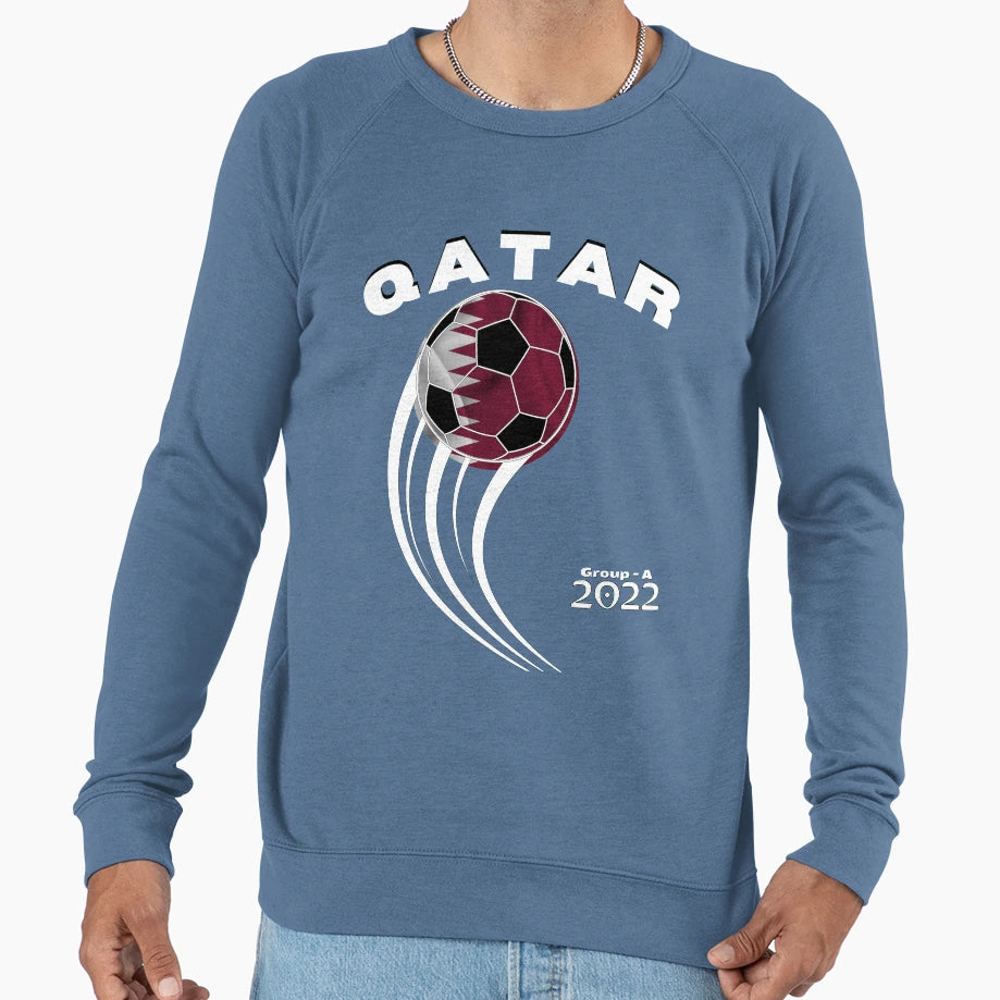 World Cup 2022 Team Qatar Sweatshirt - Streetwear Style for Adults - T-Shirt, Sweatshirt, Hoodie