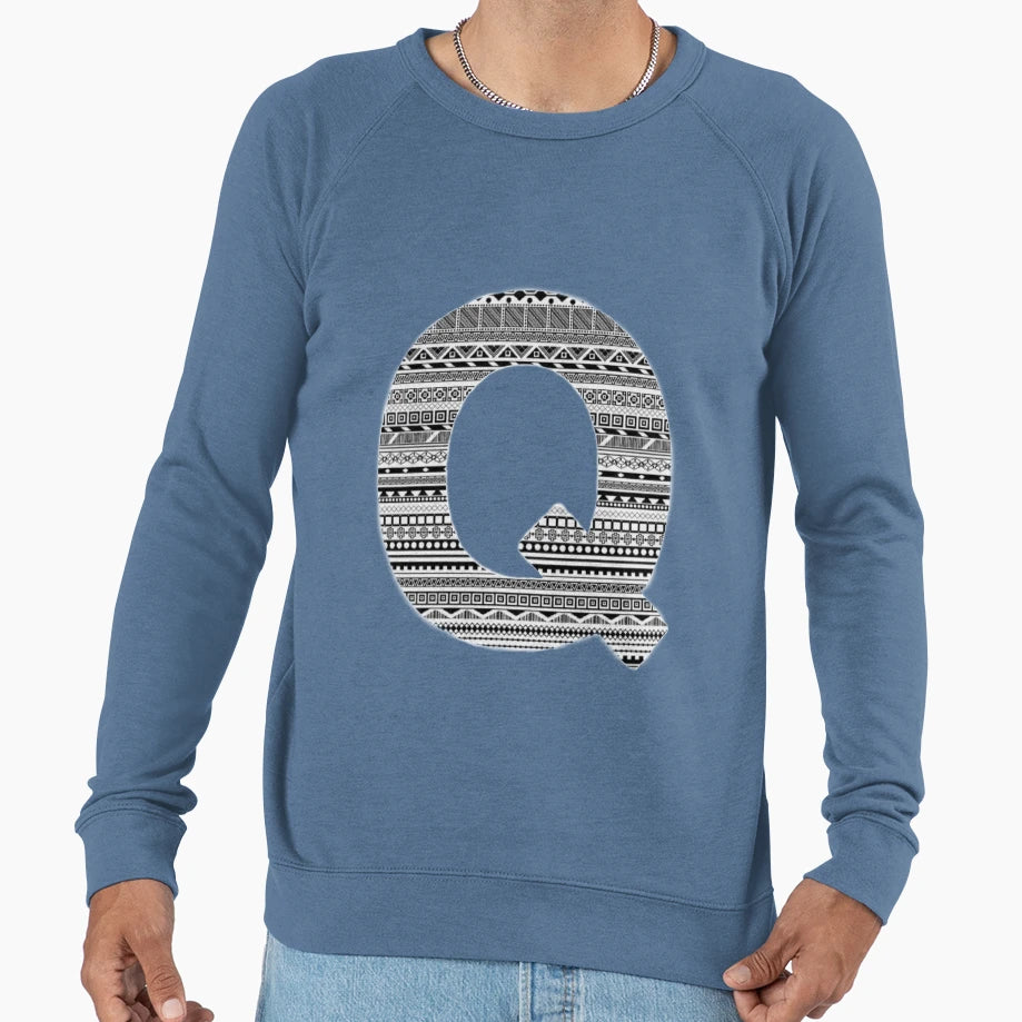 Letter Sweatshirt - Trendy Graphic Men Women - T-Shirt, Sweatshirt, Hoodie