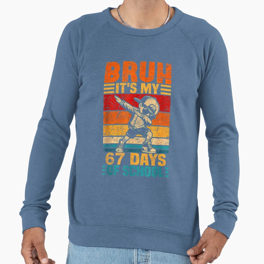 67 Meme 6 7 Numbers Dabbing Sweatshirt - Casual Everyday Wear Men Women - T-Shirt, Sweatshirt, Hoodie