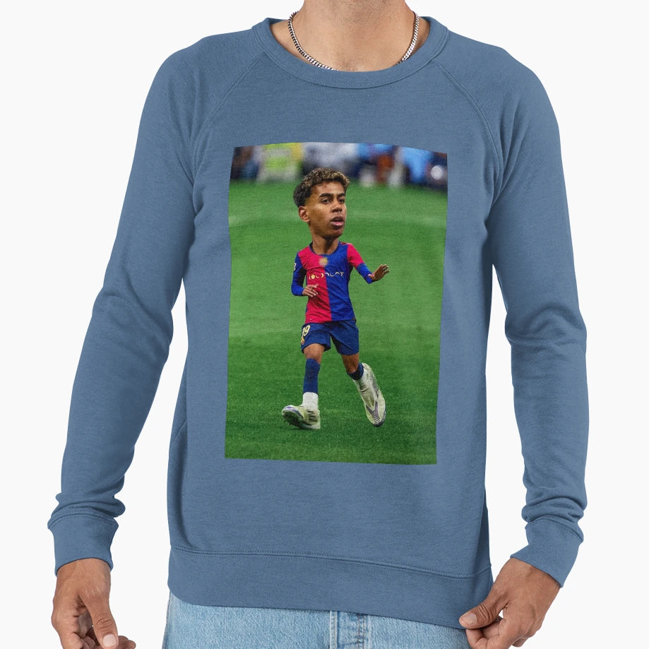Lamine Yamal Calma Calma Sweatshirt - Fun Novelty Design Men Women - T-Shirt, Sweatshirt, Hoodie