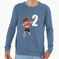 Awesome Soccer Player Number 2 Sweatshirt - Streetwear Style for Adults - T-Shirt, Sweatshirt, Hoodie