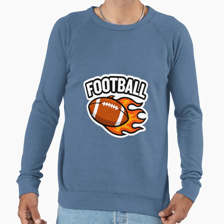 Football Sweatshirt - Novelty Apparel Unisex - T-Shirt, Sweatshirt, Hoodie