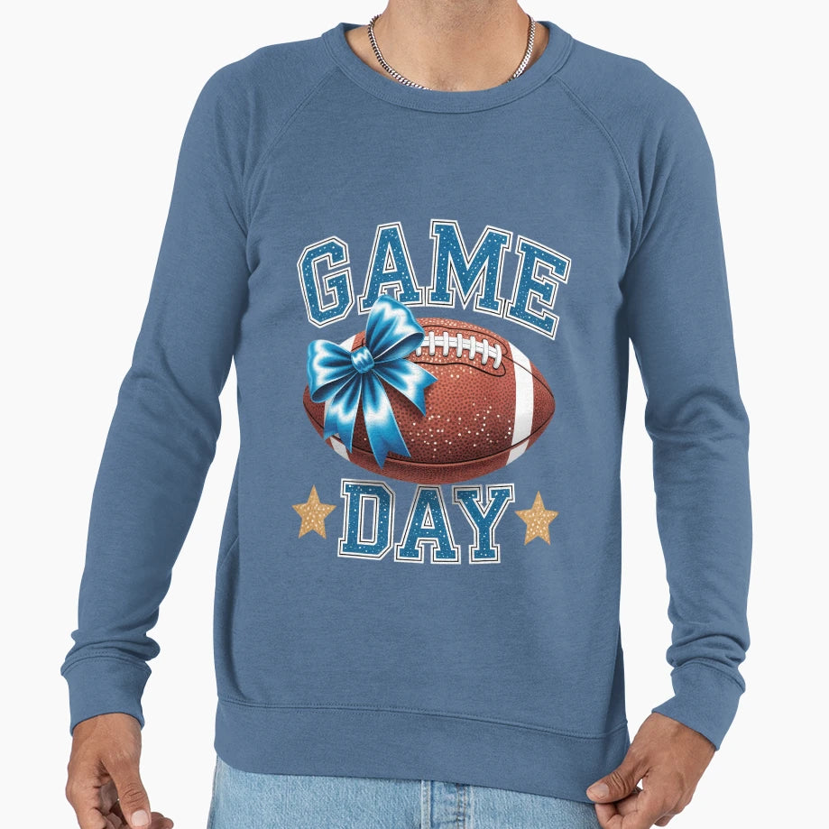 Game Day Football Season Football Mama Sweatshirt - Unique Graphic Unisex - T-Shirt, Sweatshirt, Hoodie