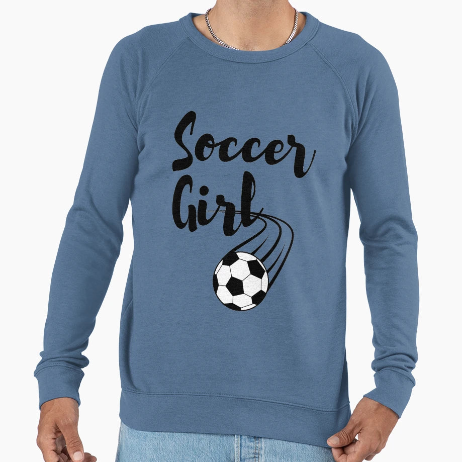Soccer Soccer Lover Sweatshirt - Minimalist Print Men Women - T-Shirt, Sweatshirt, Hoodie