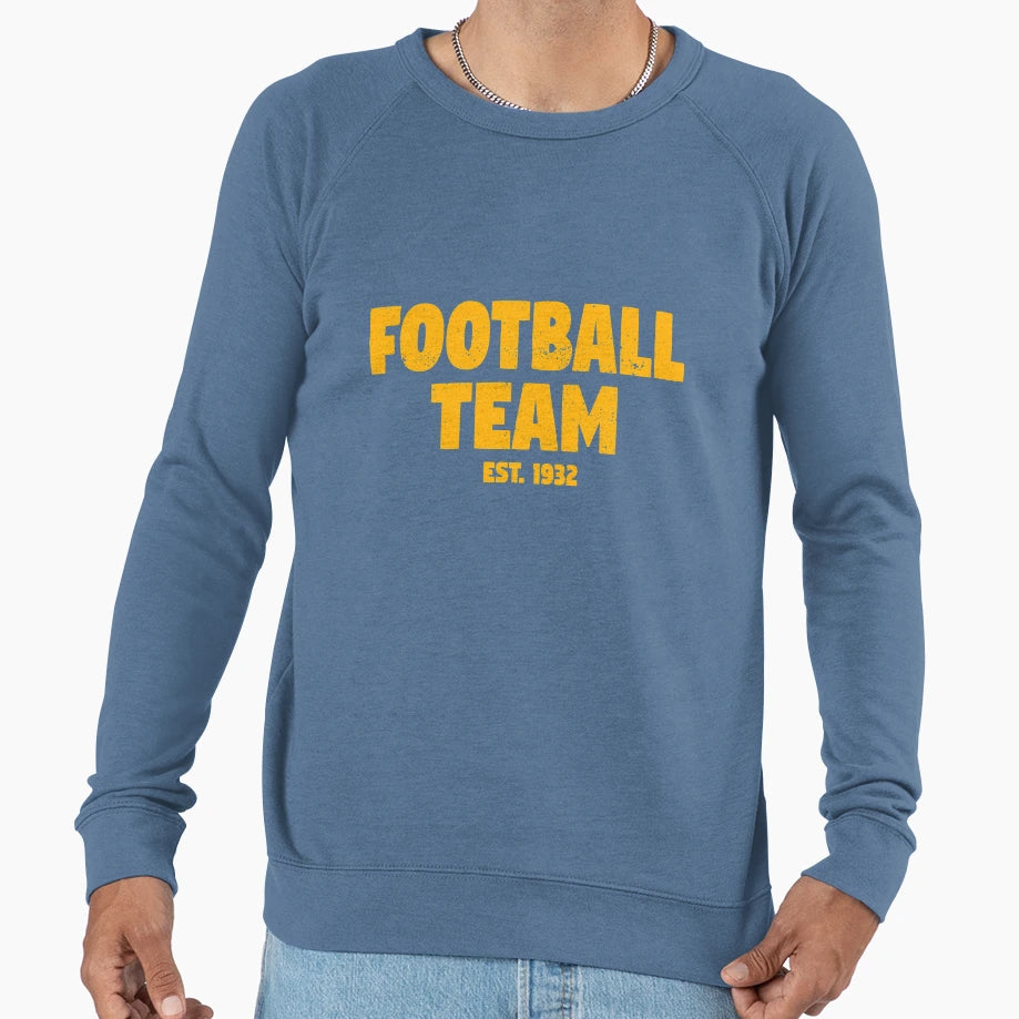 Football Team Sweatshirt - Graphic Print Unisex - T-Shirt, Sweatshirt, Hoodie