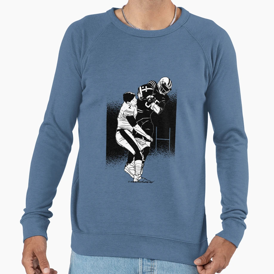 American Football Athletic Soccer Sport Sweatshirt - Trendy Graphic Unisex - T-Shirt, Sweatshirt, Hoodie