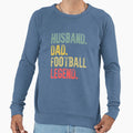 Funny Husband Dad Football Legend T-Shirt - Minimalist Print Unisex - T-Shirt, Sweatshirt, Hoodie