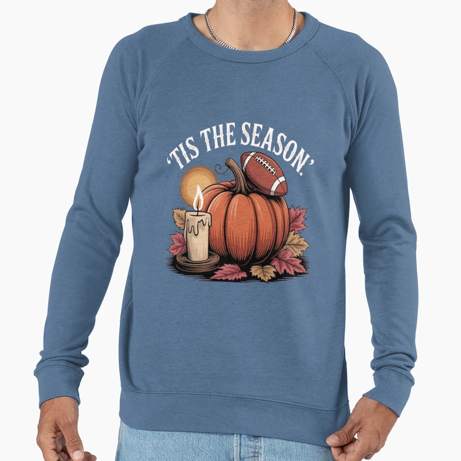 Tis Season Football Sweatshirt - Novelty Apparel Unisex - T-Shirt, Sweatshirt, Hoodie