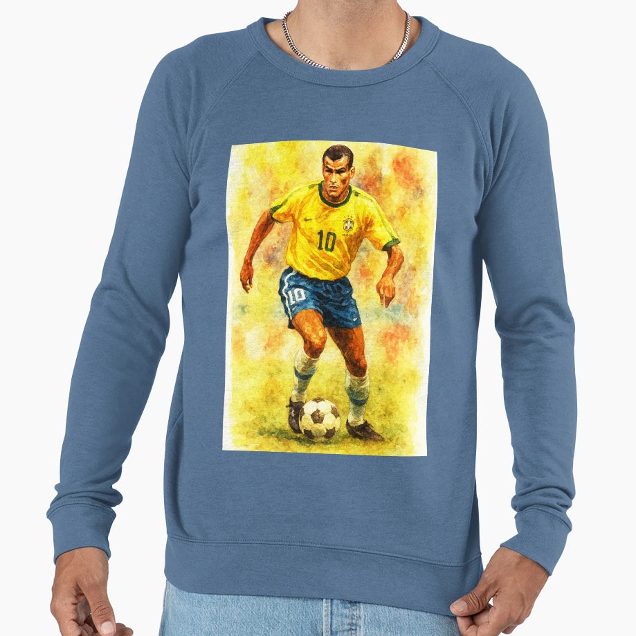 Rivaldo Sweatshirt - Unique Graphic Men Women - T-Shirt, Sweatshirt, Hoodie
