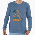 Teqball World Is Curved Sweatshirt - Fun Novelty Design Men Women - T-Shirt, Sweatshirt, Hoodie