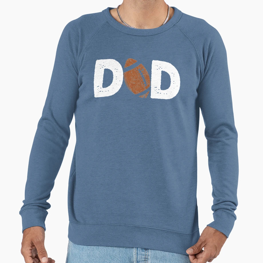 Dad Football American Gift Sweatshirt - Unique Graphic Unisex - T-Shirt, Sweatshirt, Hoodie