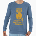 Husband Dad Fantasy Football Sweatshirt - Minimalist Print for Adults - T-Shirt, Sweatshirt, Hoodie