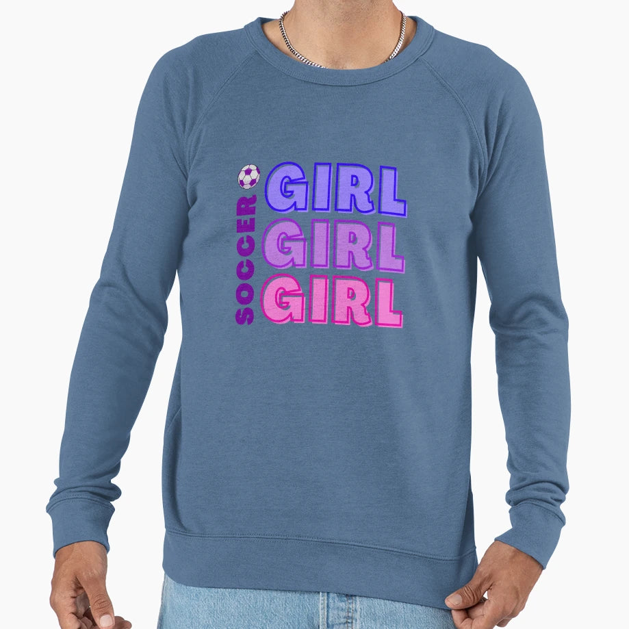 Soccer Sweatshirt - Casual Everyday Wear Men Women - T-Shirt, Sweatshirt, Hoodie