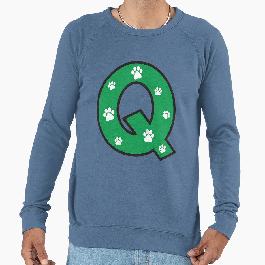 Paw Alphabet Sweatshirt - Graphic Print for Adults - T-Shirt, Sweatshirt, Hoodie