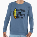 Football Is My Favorite Season Sweatshirt - Aesthetic Graphic Men Women - T-Shirt, Sweatshirt, Hoodie