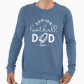 Senior Football Dad 2024 Football Sweatshirt - Aesthetic Graphic Unisex - T-Shirt, Sweatshirt, Hoodie