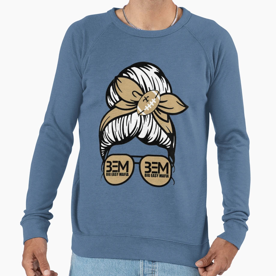 Art New Orleans Saints Sweatshirt - Minimalist Print Unisex - T-Shirt, Sweatshirt, Hoodie