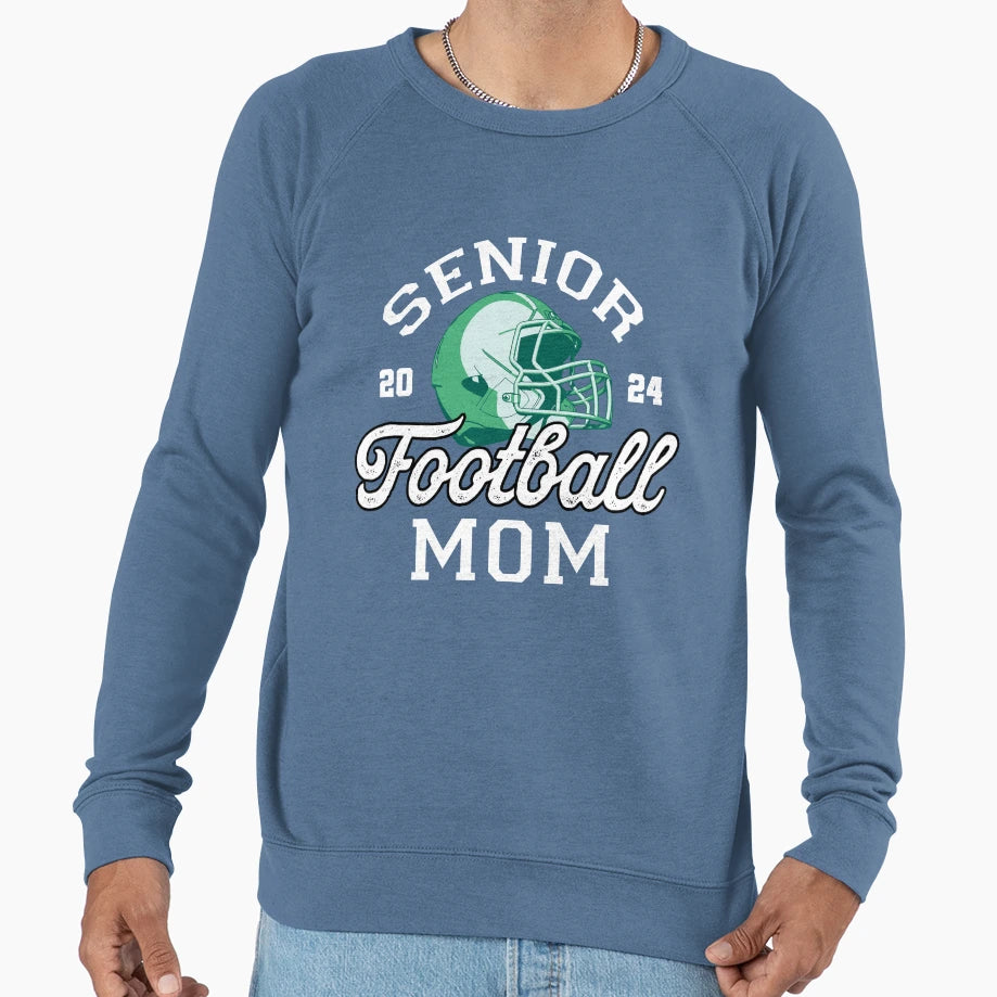 Class 2024 Senior Football Sweatshirt - Minimalist Print Men Women - T-Shirt, Sweatshirt, Hoodie