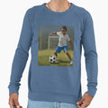 Playing Soccer Sweatshirt - Minimalist Print Unisex - T-Shirt, Sweatshirt, Hoodie