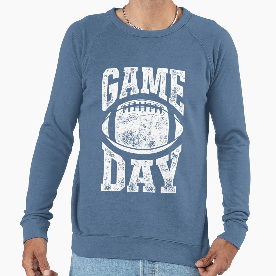 Game Day Football Season Funny Team Sweatshirt - Fun Novelty Design Unisex - T-Shirt, Sweatshirt, Hoodie