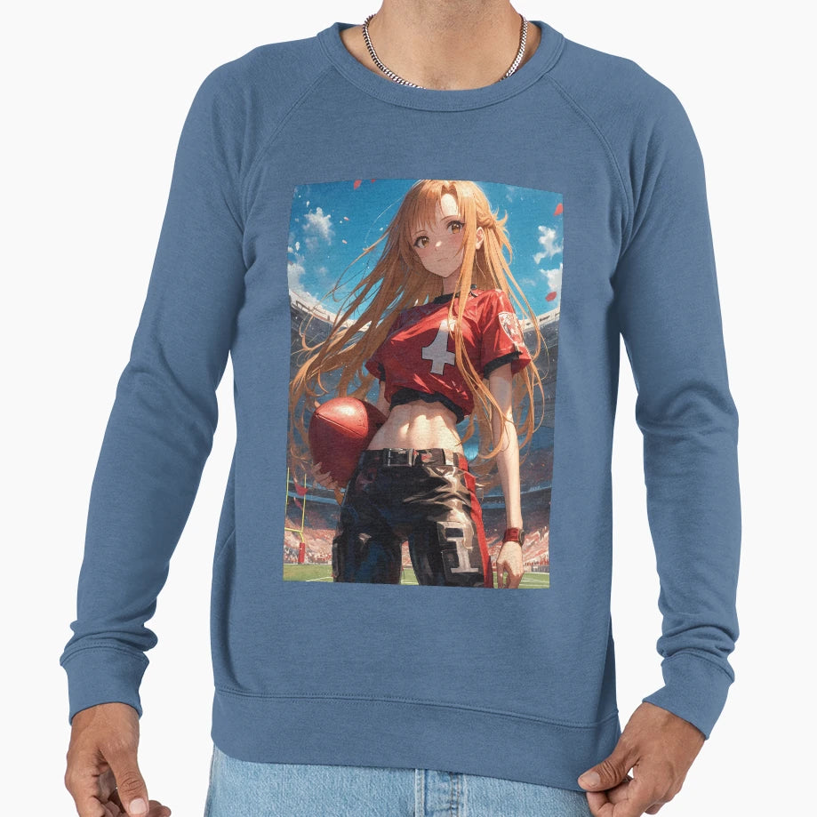 Asuna Sword Art Online Red Sweatshirt - Casual Everyday Wear Unisex - T-Shirt, Sweatshirt, Hoodie