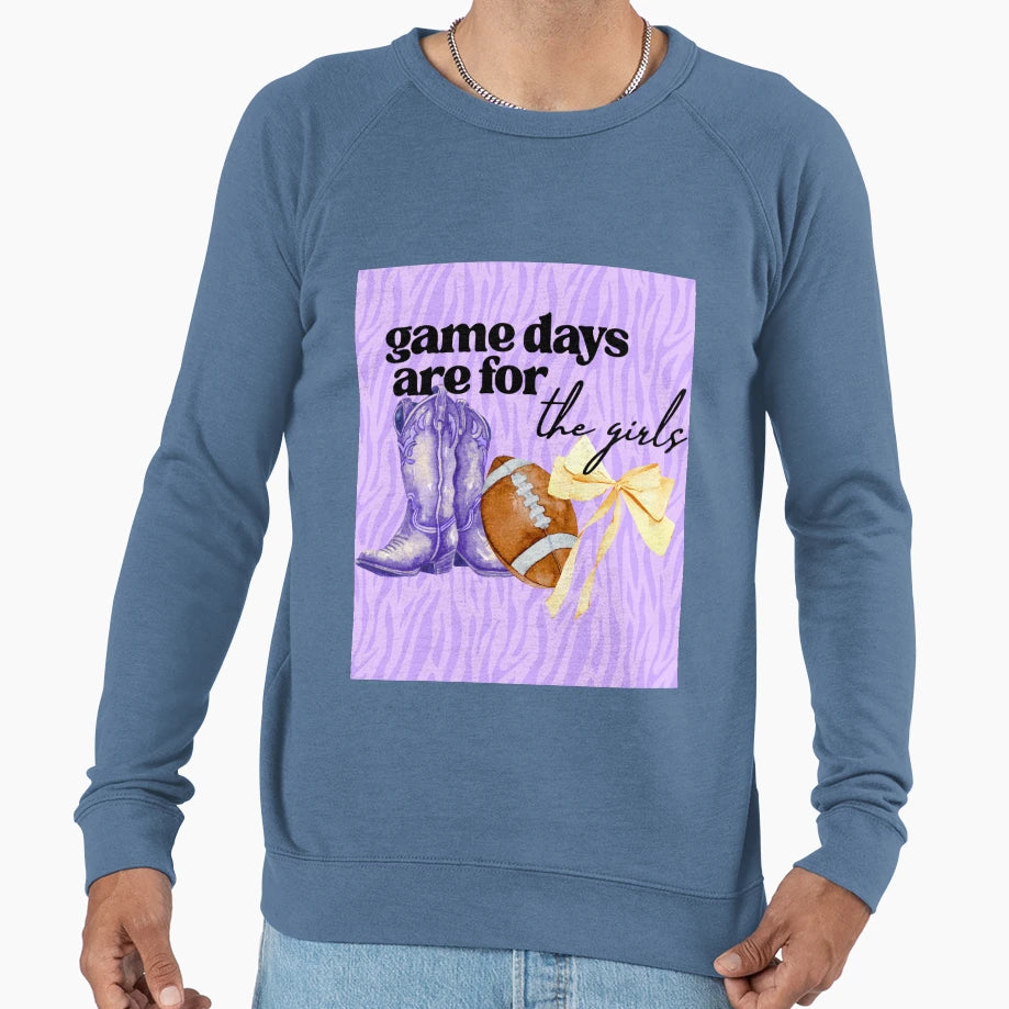 Gamedays Are Sweatshirt - Custom Art Print for Adults - T-Shirt, Sweatshirt, Hoodie