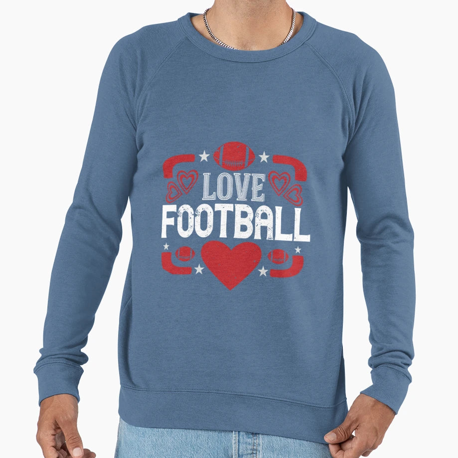 4 Love Football Jacob Zelazny Sweatshirt - Casual Everyday Wear Unisex - T-Shirt, Sweatshirt, Hoodie