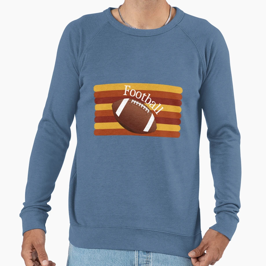 Football Sweatshirt - Graphic Print Men Women - T-Shirt, Sweatshirt, Hoodie