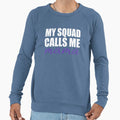 Pretty My Squad Calls Me Mama Sweatshirt - Unique Graphic for Adults - T-Shirt, Sweatshirt, Hoodie
