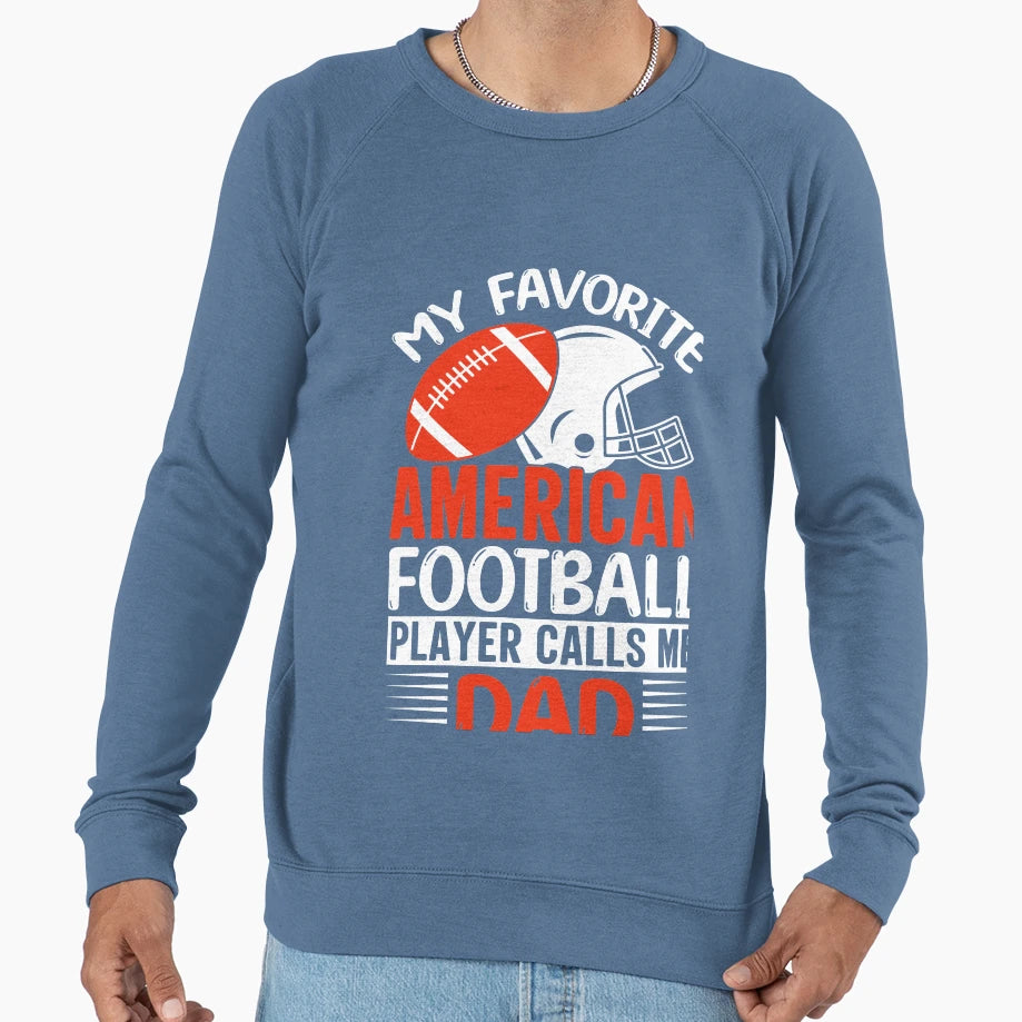 Football Lover American Football Sweatshirt - Novelty Apparel Men Women - T-Shirt, Sweatshirt, Hoodie