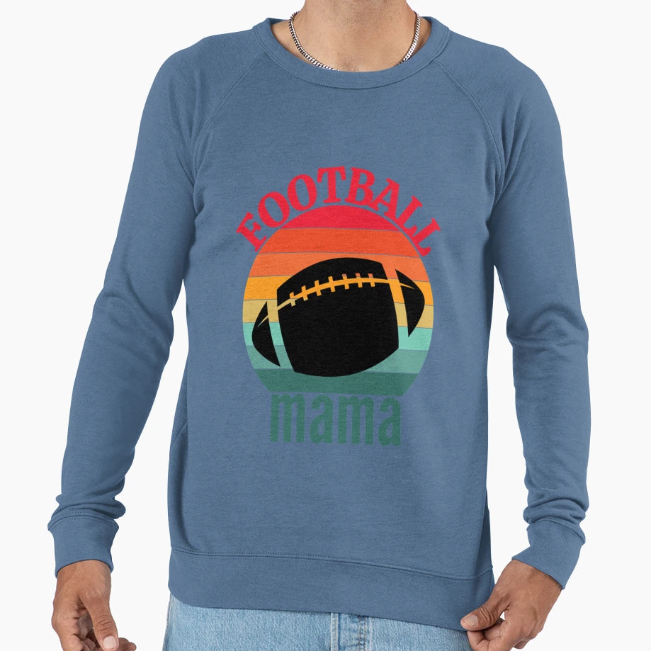 Football Mama T-Shirt - Aesthetic Graphic Unisex - T-Shirt, Sweatshirt, Hoodie