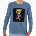 Cartoon American Football Player Sweatshirt - Custom Art Print Men Women - T-Shirt, Sweatshirt, Hoodie