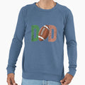 Dad 1 Year Old Football 1St Year Sweatshirt - Aesthetic Graphic Unisex - T-Shirt, Sweatshirt, Hoodie