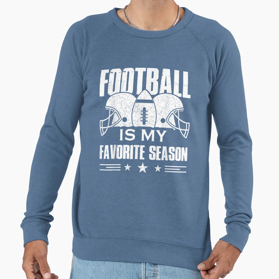 Football Lover Gift Football Is My Sweatshirt - Graphic Print Unisex - T-Shirt, Sweatshirt, Hoodie
